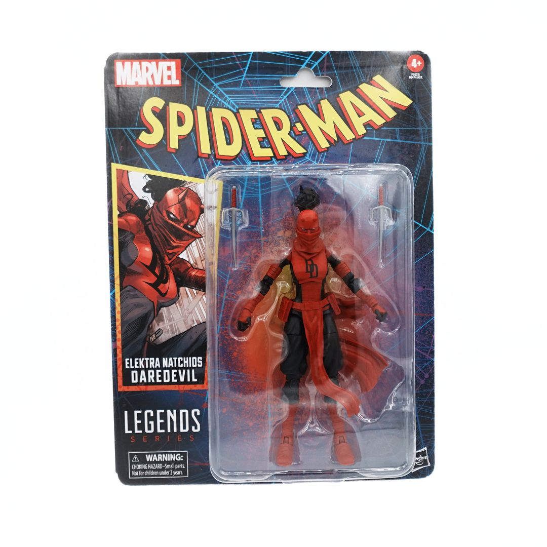 Spiderman Elektra Natchios Daredevil figurine still in packaging