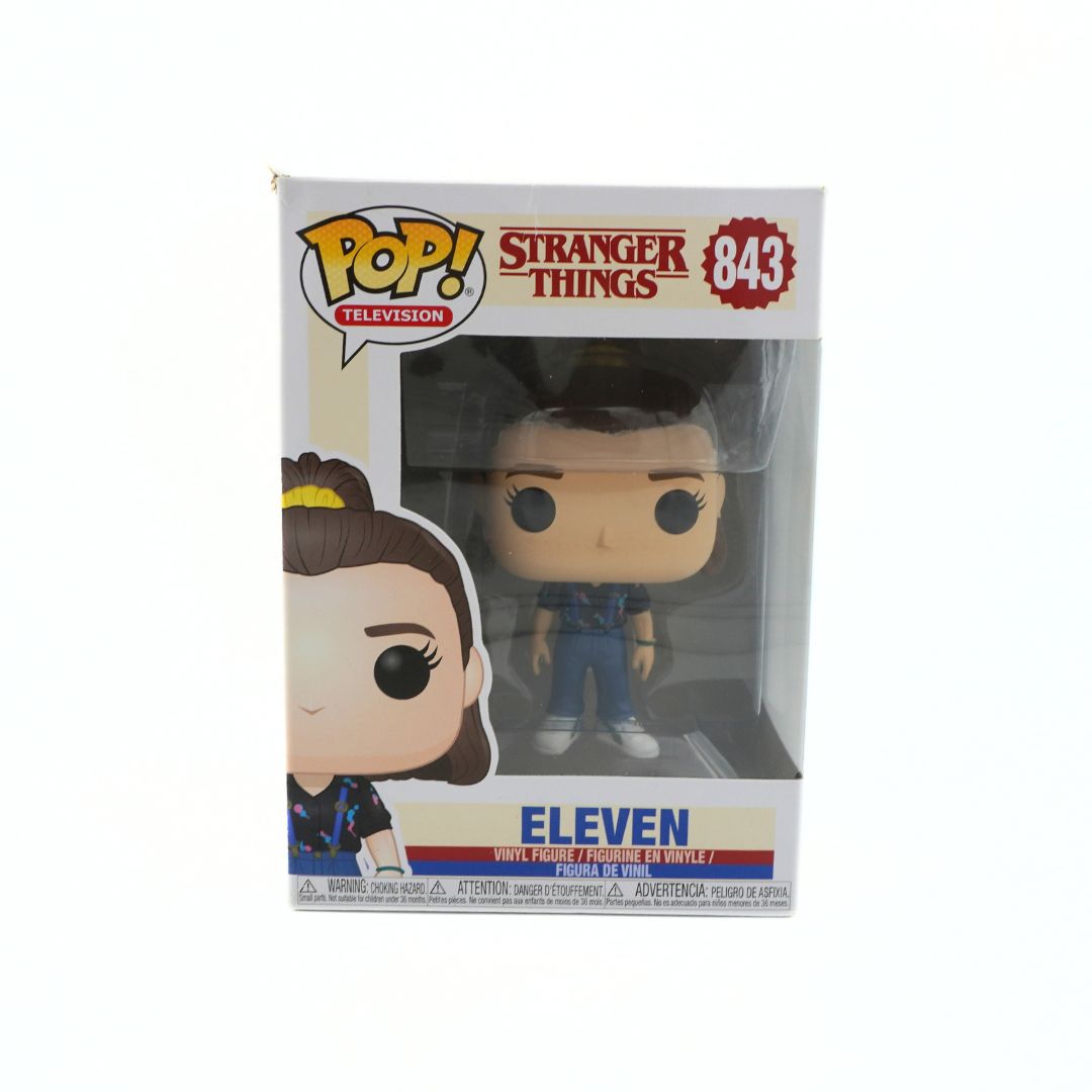 Funko Pop! Stranger Things Eleven figure packaging on a white background