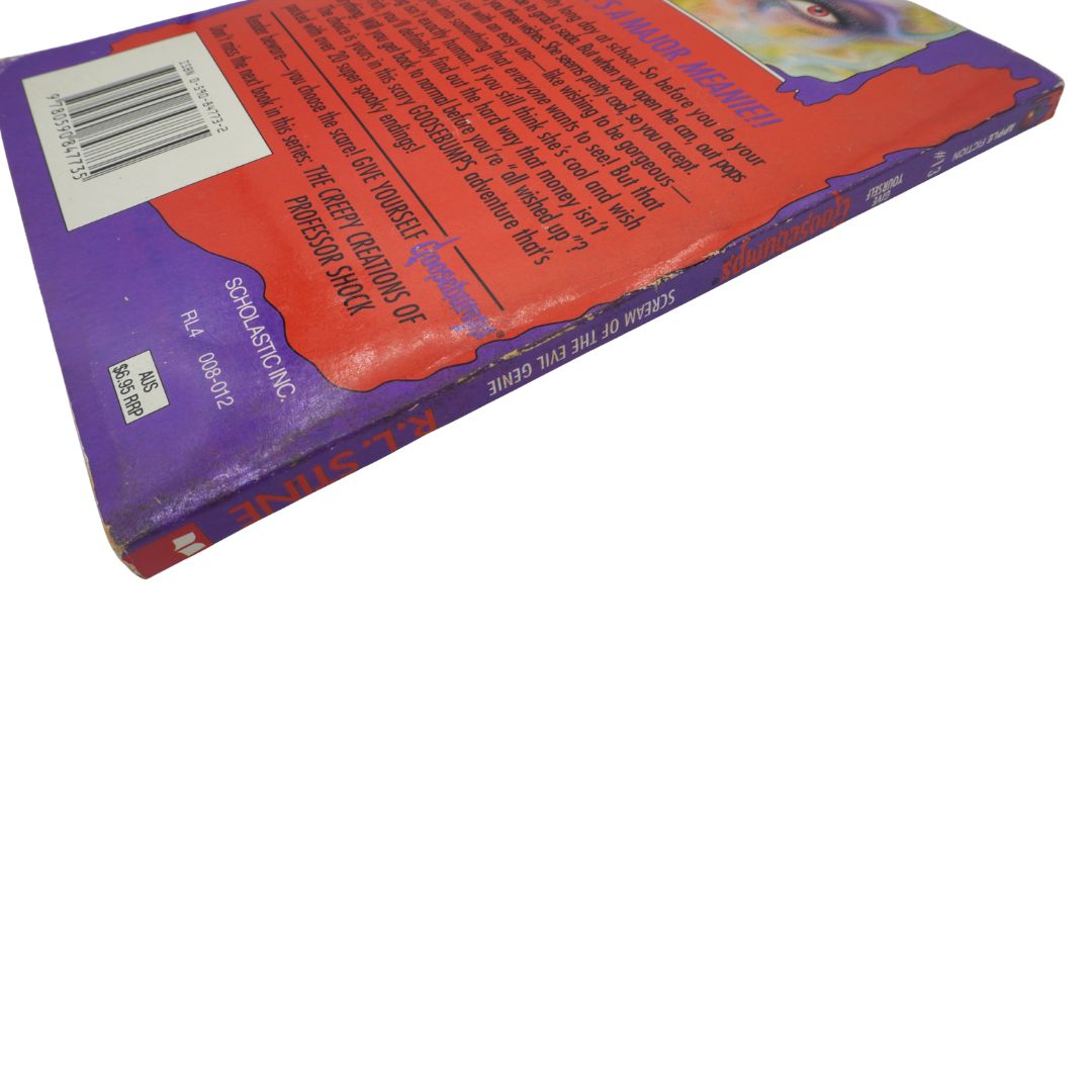 Product packaging with purple and red design on a white background