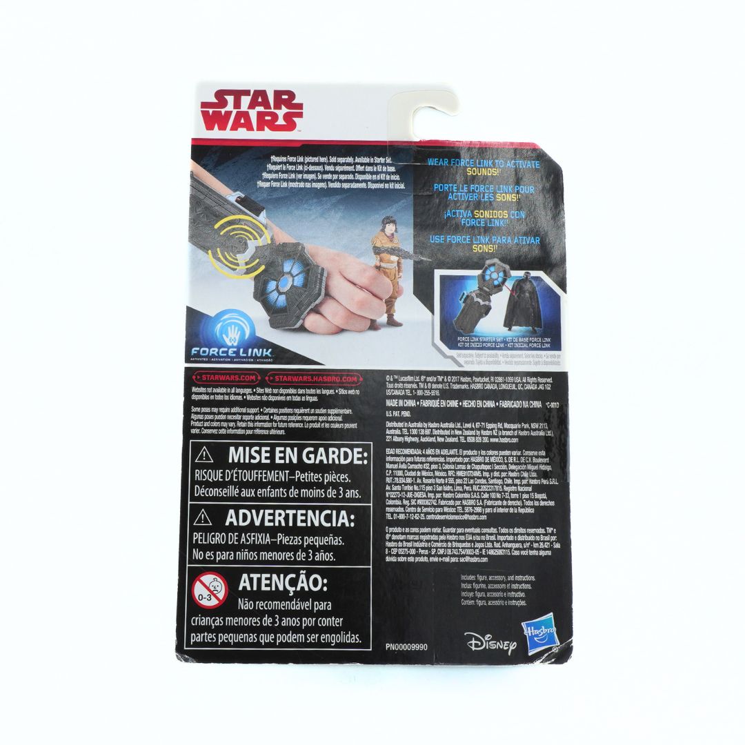 Star Wars Force Link product packaging with branding and text on a white background