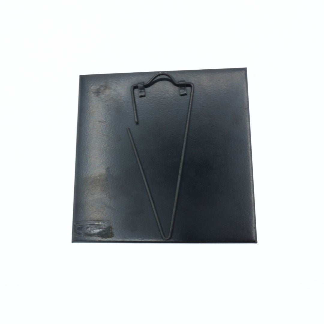 Black backing on a vintage 1980 Garfield tile