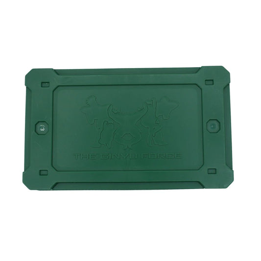 A dark green rectangular box  with embossed graphics and the text 'THE GINYU FORCE' on a plain white background.