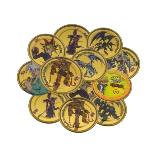 2004 Tazos Metalix Yu-Gi-Oh Gold