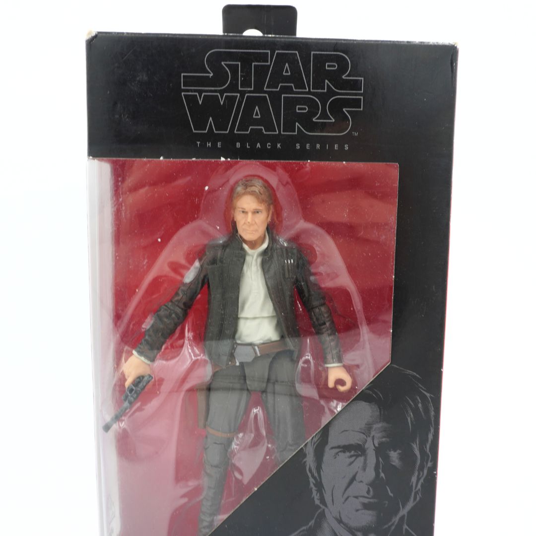 Star Wars action figure in packaging with black and red design