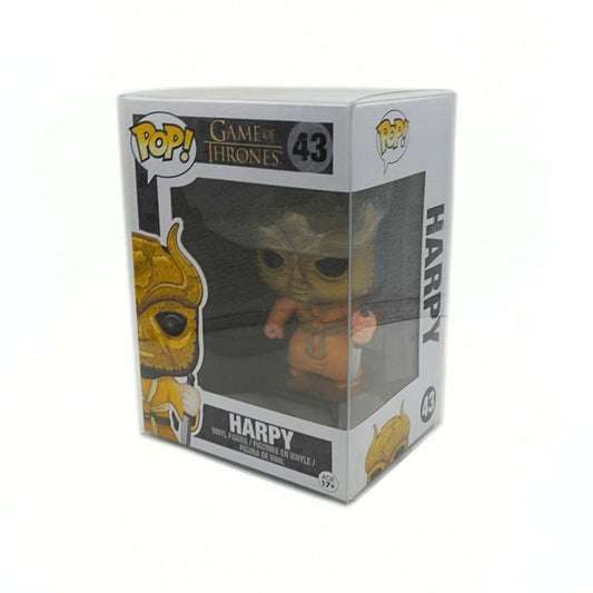 Funko Pop! vinyl figure packaging for 'Game of Thrones' Harpy on a white background