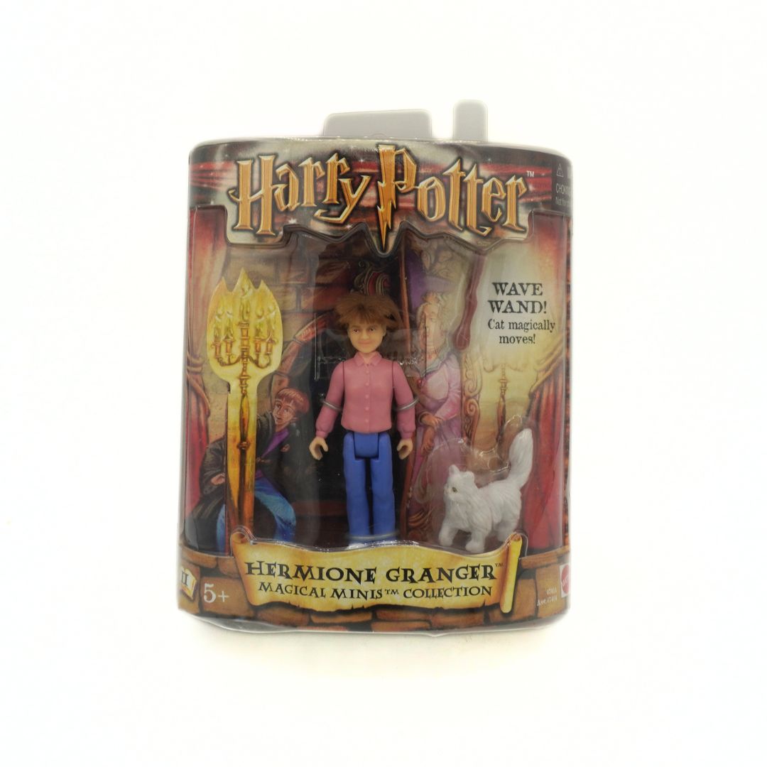 Hermione Granger action figure in packaging with Harry Potter branding
