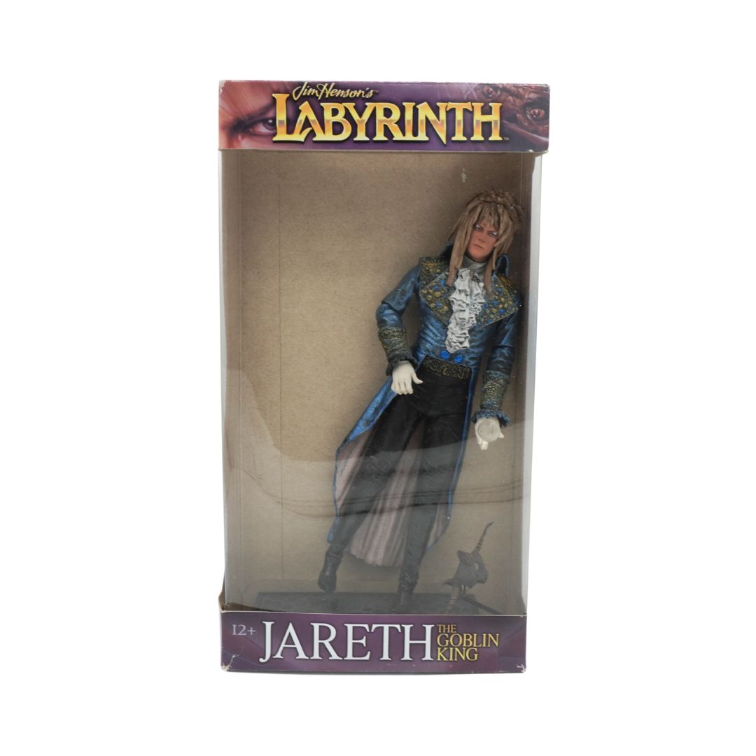 Action figure of Jareth the Goblin King from Labyrinth in packaging