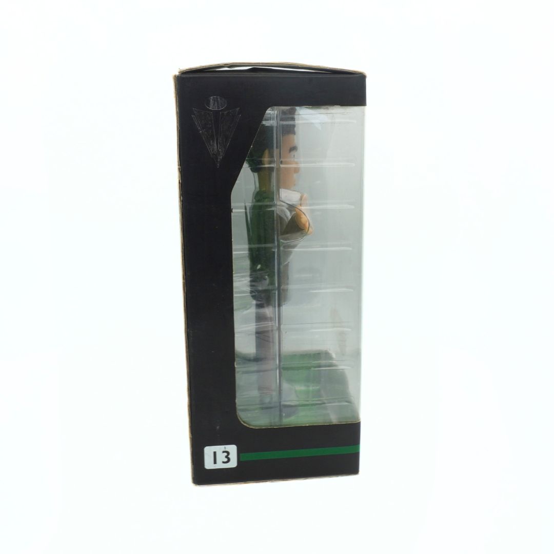 Side on packaging of a 2015 Kramer vinyl figurine from the TV show Seinfeld