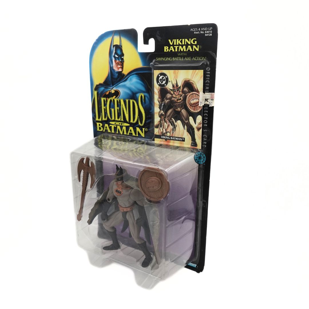 Photo of the 1995 figurine Viking Batman released as part of the Legends of Batman collection