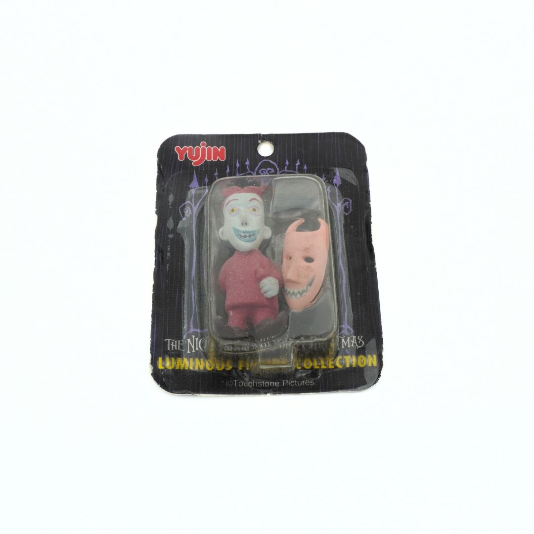 Mini Yujin Nightmare Before Christmas Lock figurine, still in its packaging