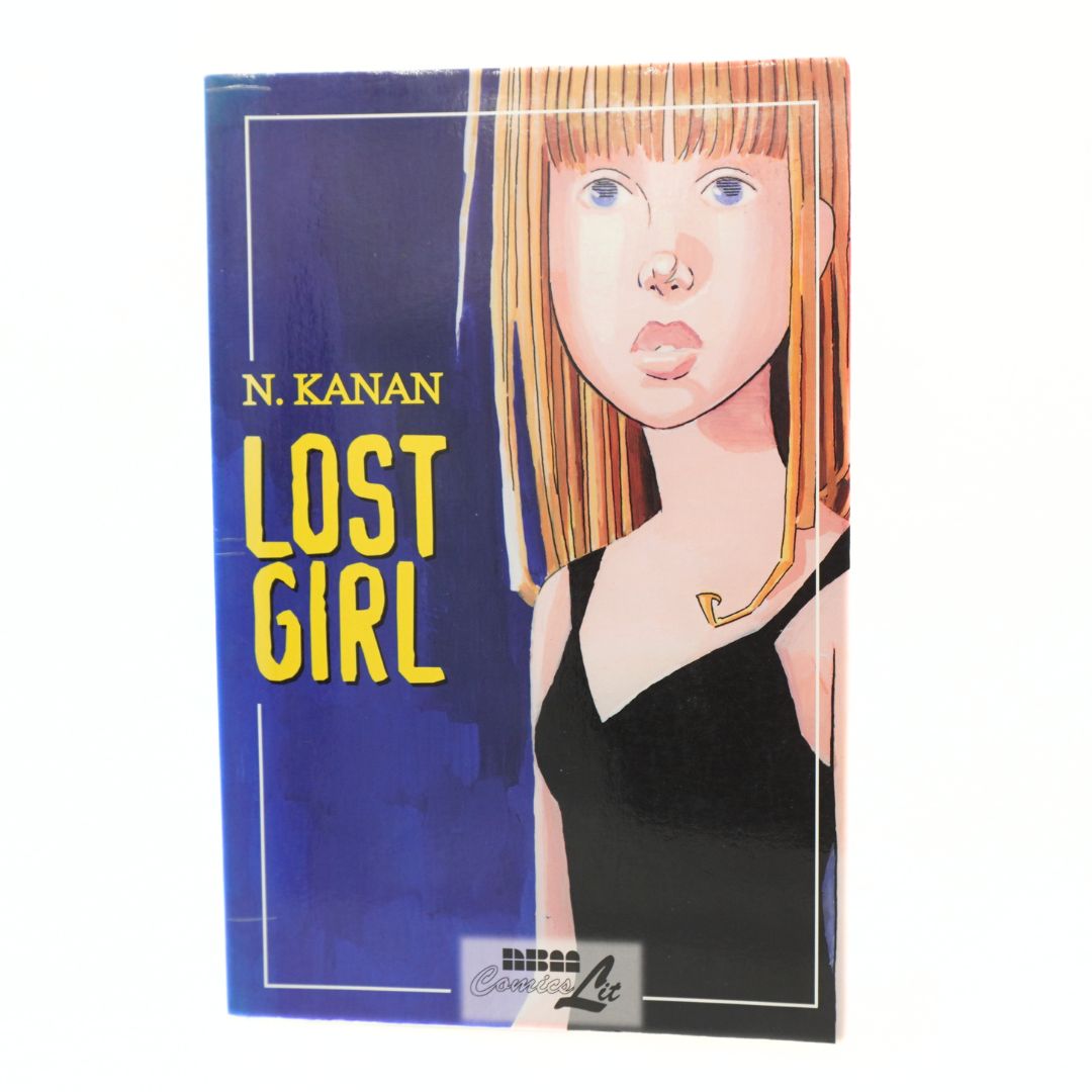 The book cover of 'Lost Girl' by N. Kanan, published by Comics Lit Books.