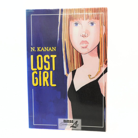 The book cover of 'Lost Girl' by N. Kanan, published by Comics Lit Books.