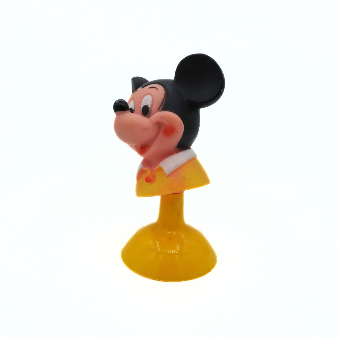 Cartoon character figurine on a white background