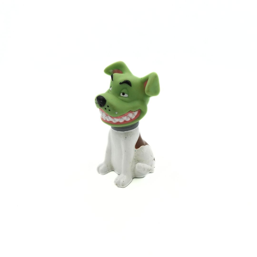 1997 mini figurine of Milo the dog from the 90s animated The Mask TV series