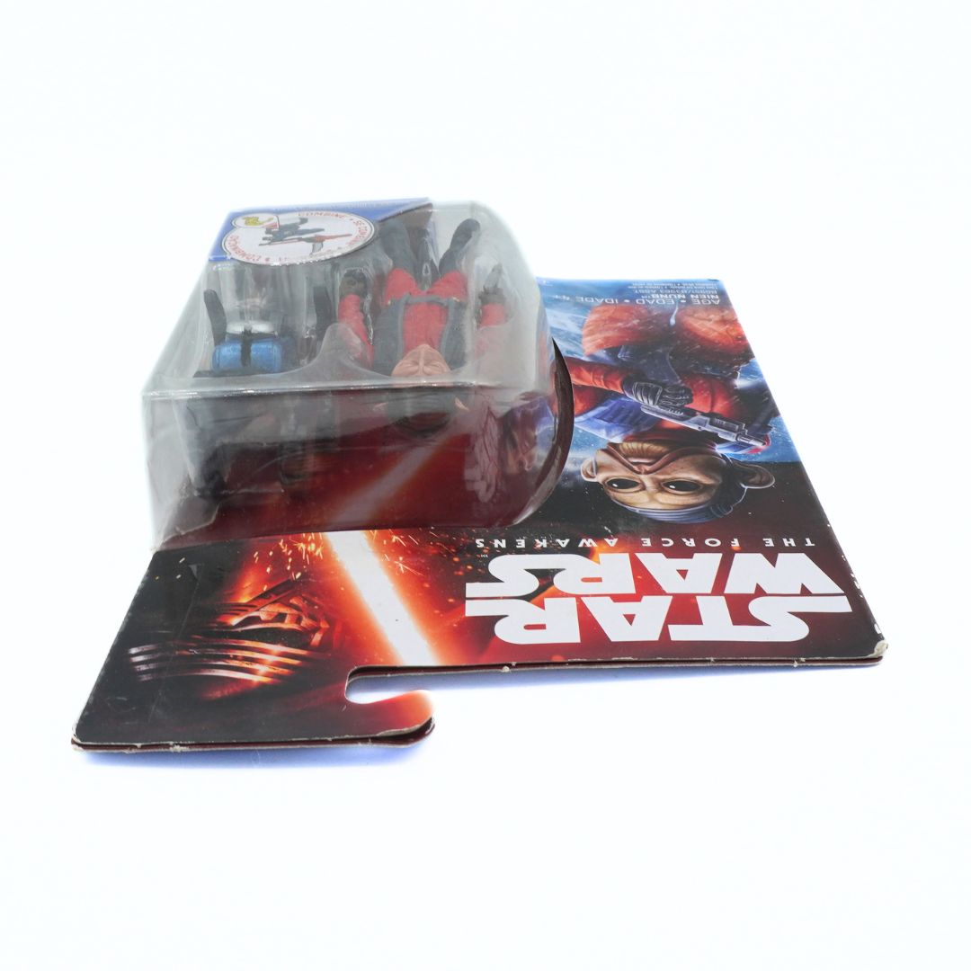 Star Wars toy figure in packaging on a white background