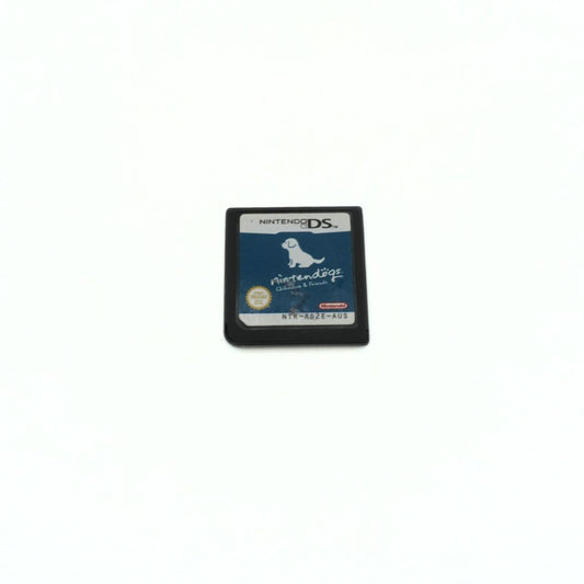 Nintendo DS game cartridge on a white background