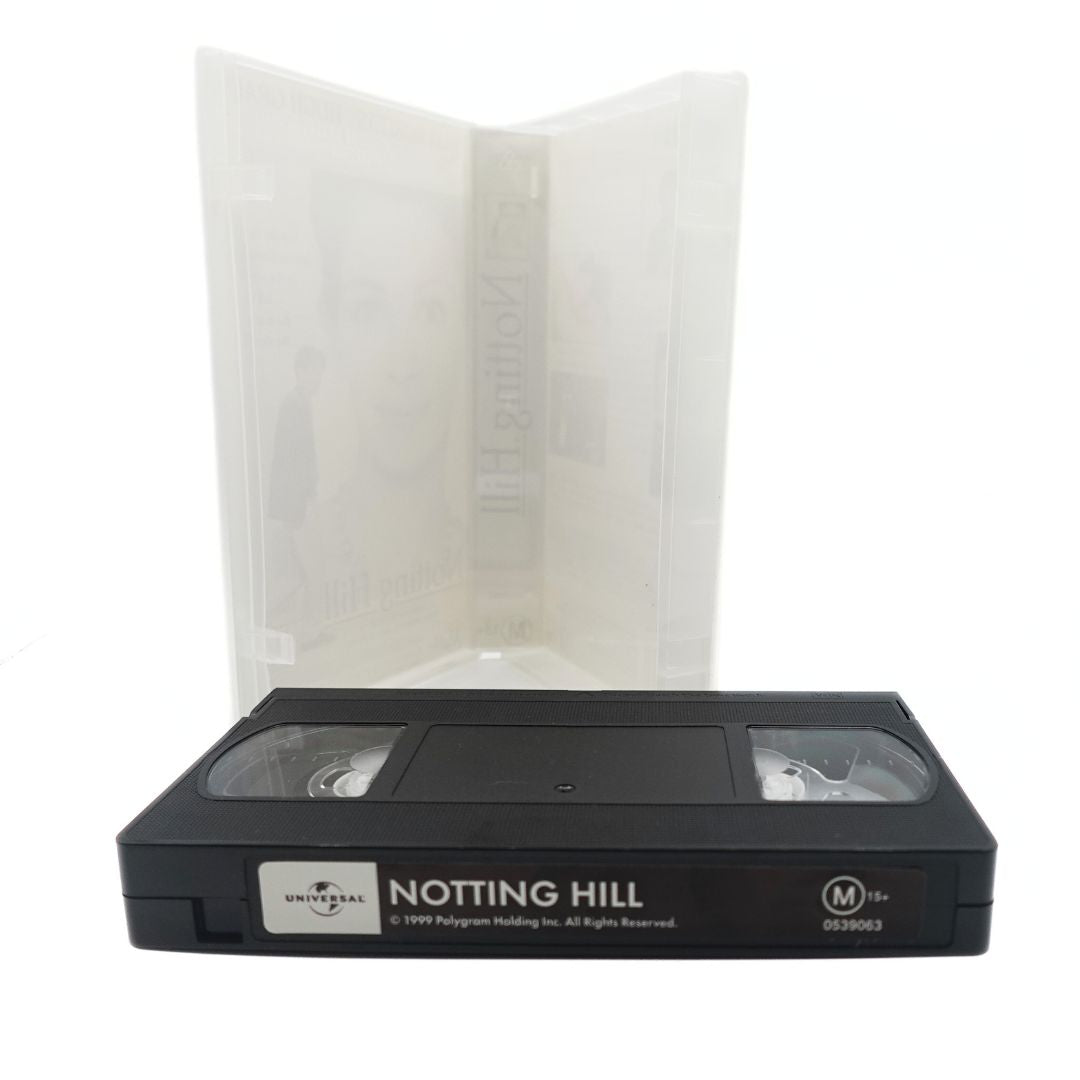 Photo of the front of the Notting Hill VHS tape