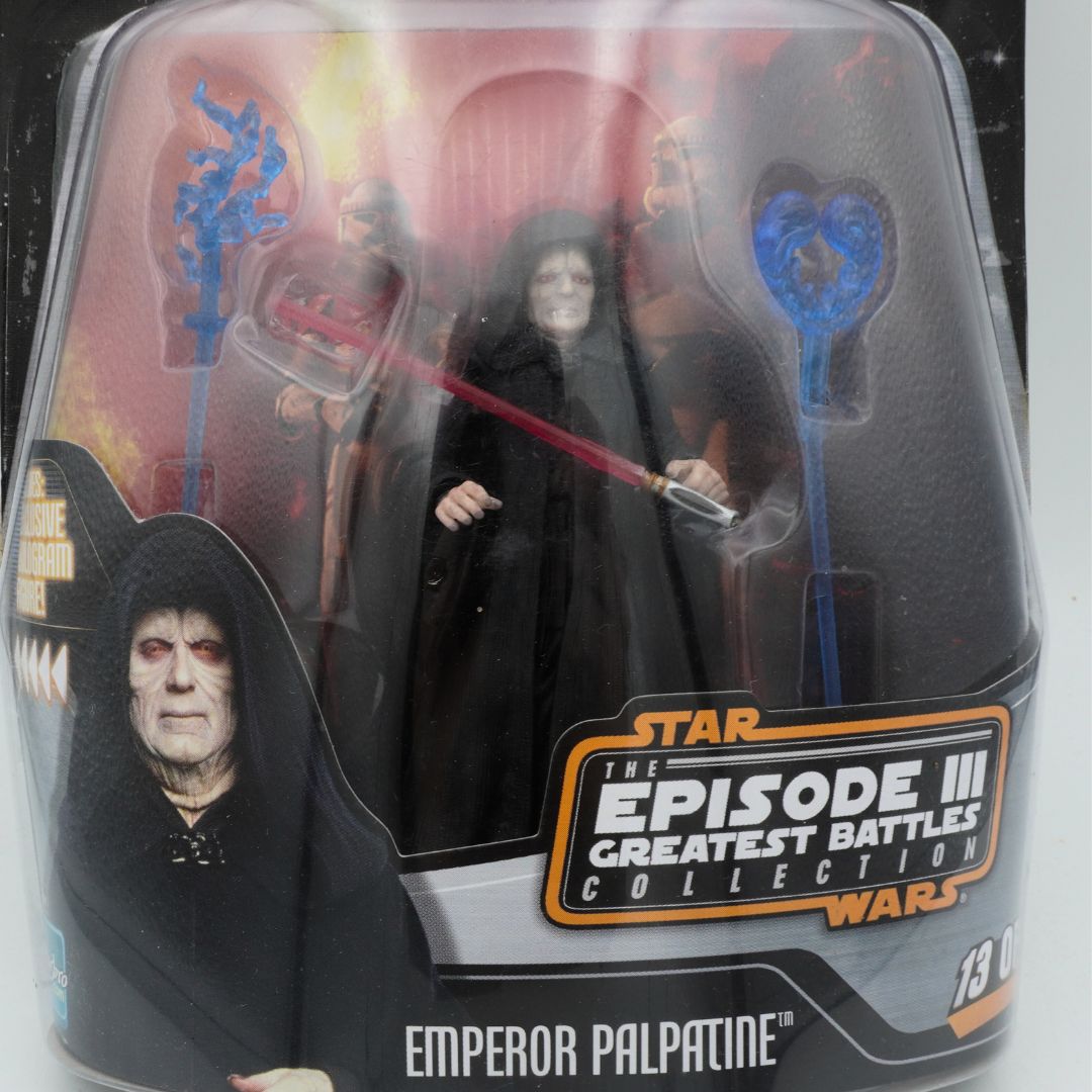 Star Wars Emperor Palpatine action figure in packaging