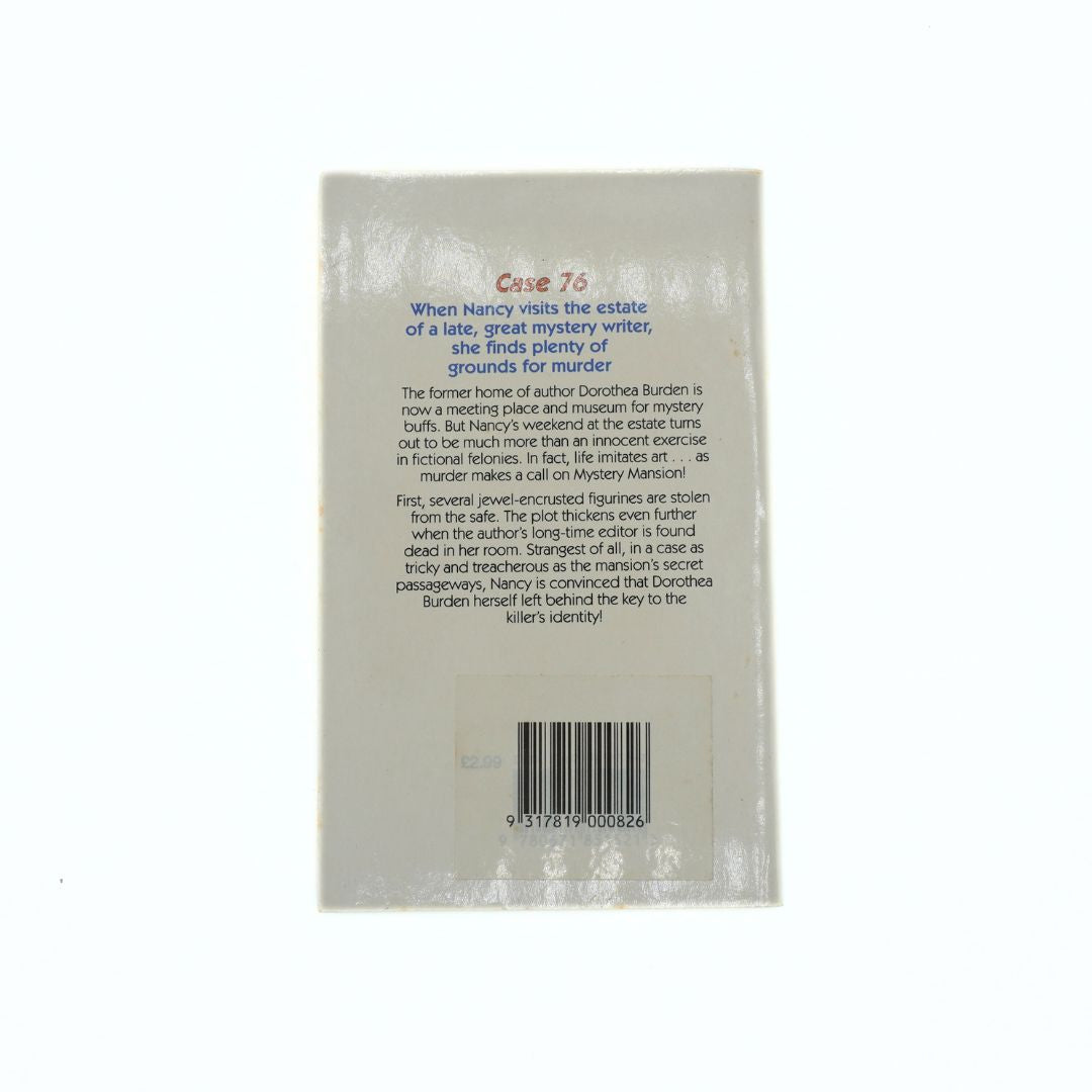 Back cover of a book with text and a barcode on a white background