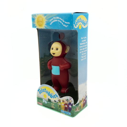 Teletubbies character figure in packaging on a white background