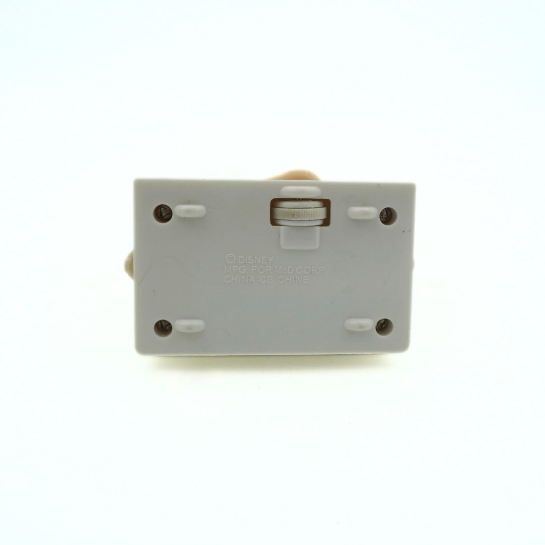 Underside of a 1998 Pocahontas II VHS style toy released as a Happy Meal toy