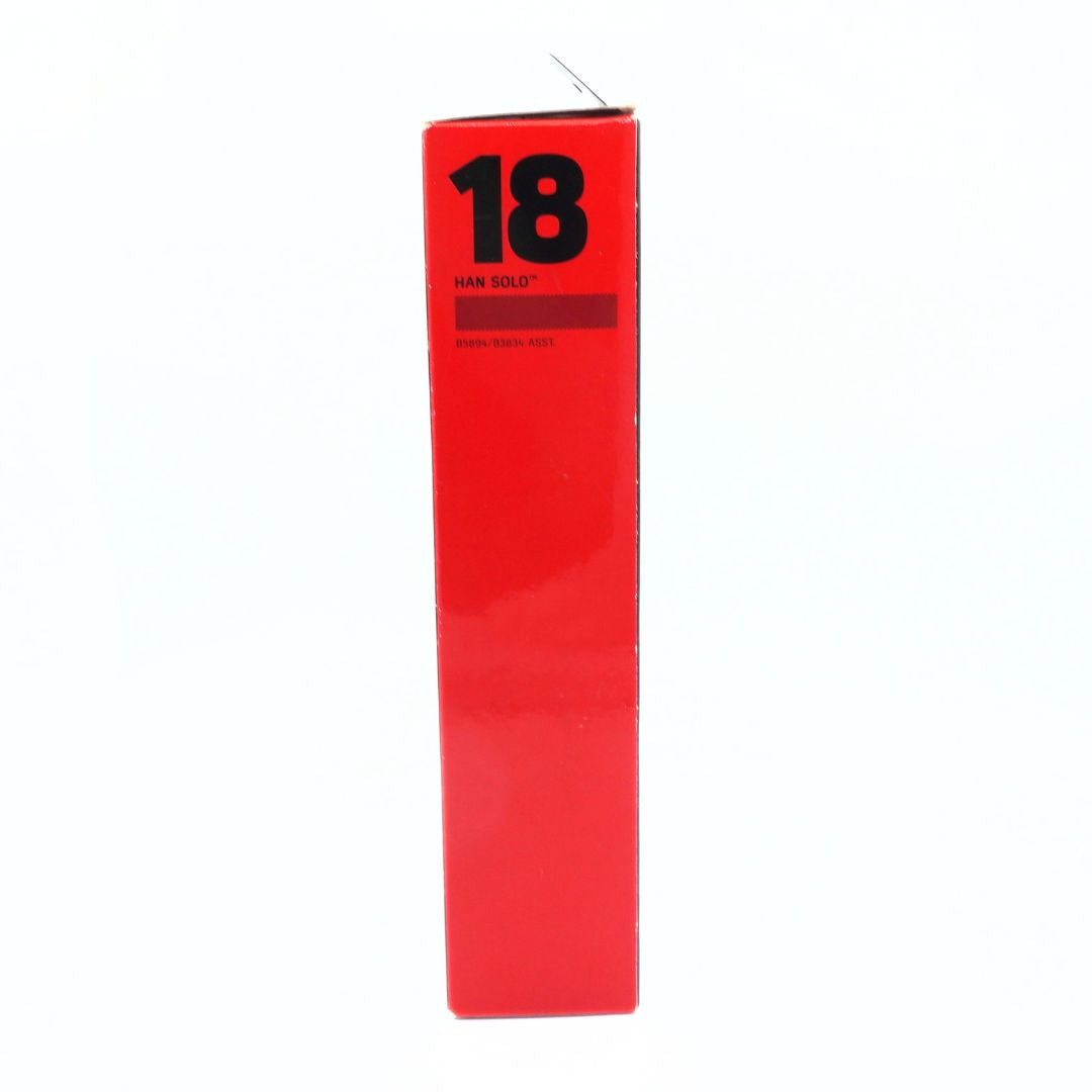 Red box with '18' and 'HanSolo' text on a white background
