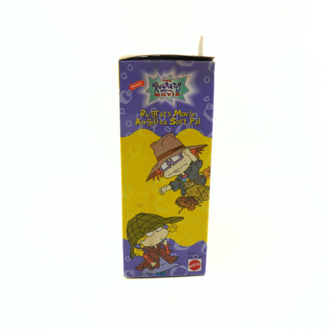Side on photo of the Rugrats Movie Angelica Soft Pal box