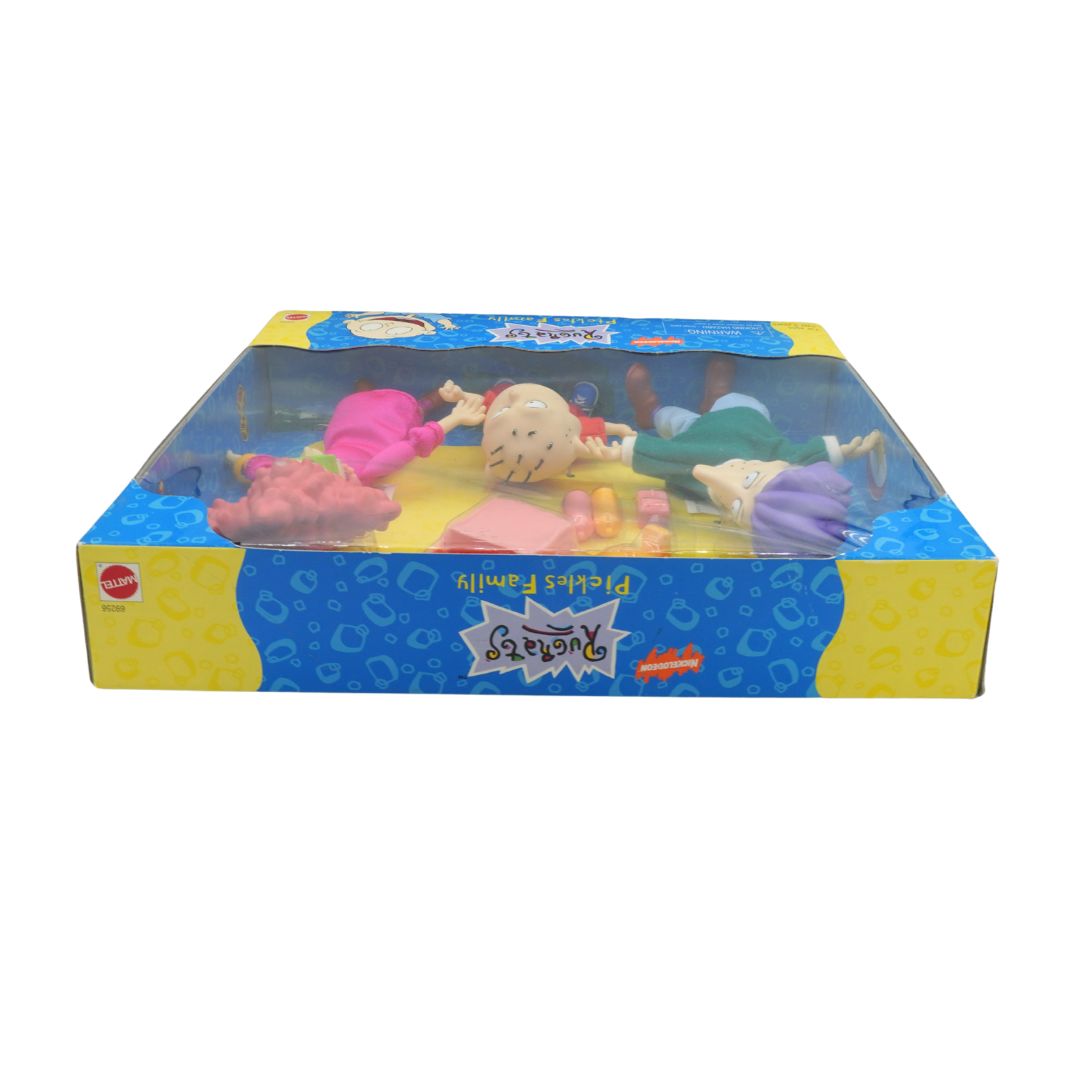 Toy set in a colorful box with cartoon characters on a white background