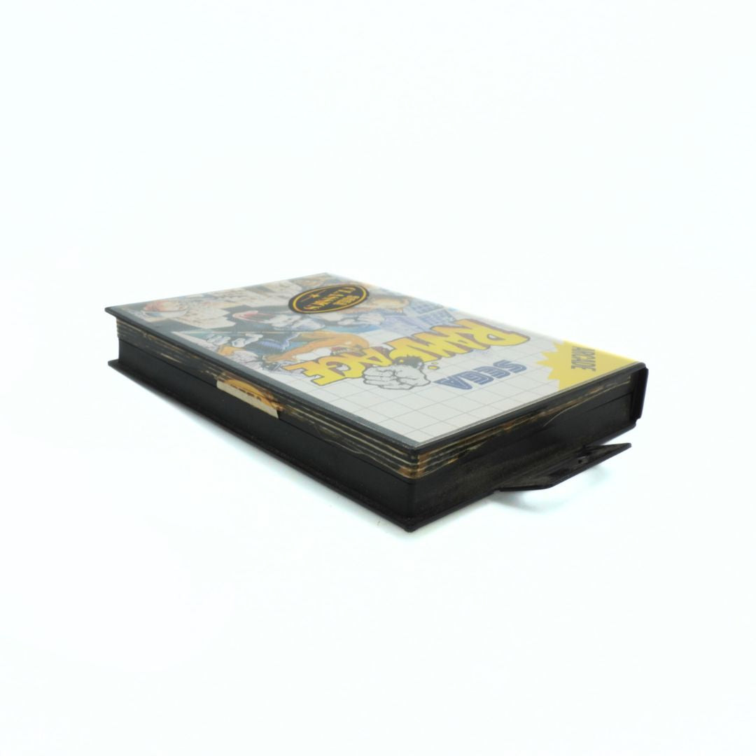 Game case with a black holder on a white background