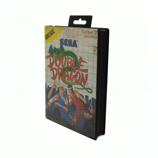 Sega Double Dragon game cartridge packaging on a white background