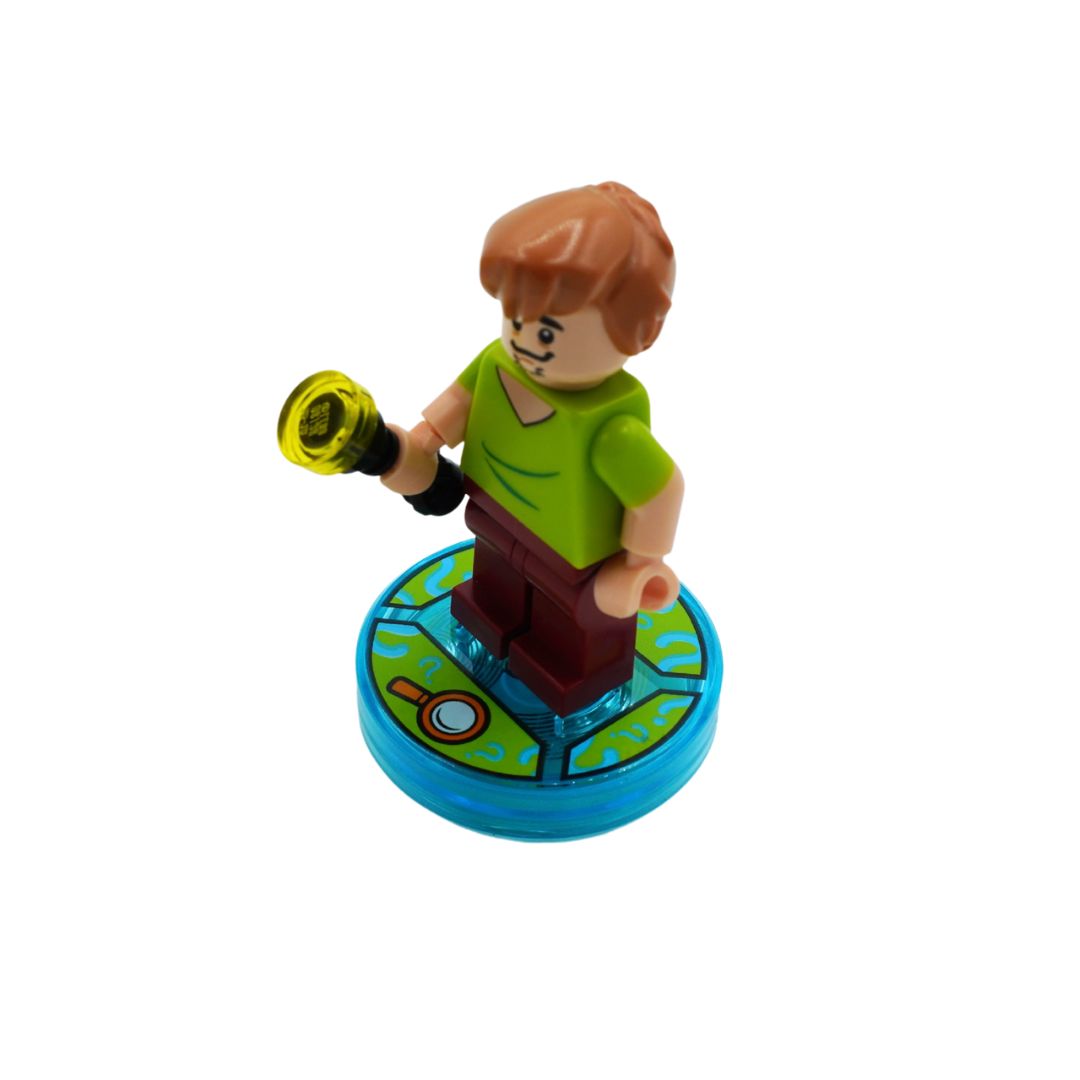 Lego Dimensions 71206 Scooby Doo Shaggy mini figure on a white backdrop