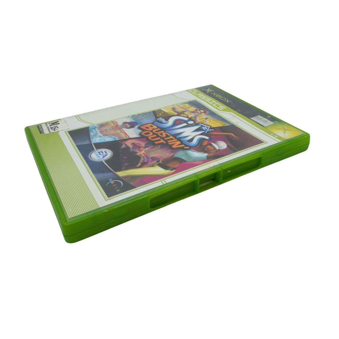 Green game cartridge with colorful cover art on a white background