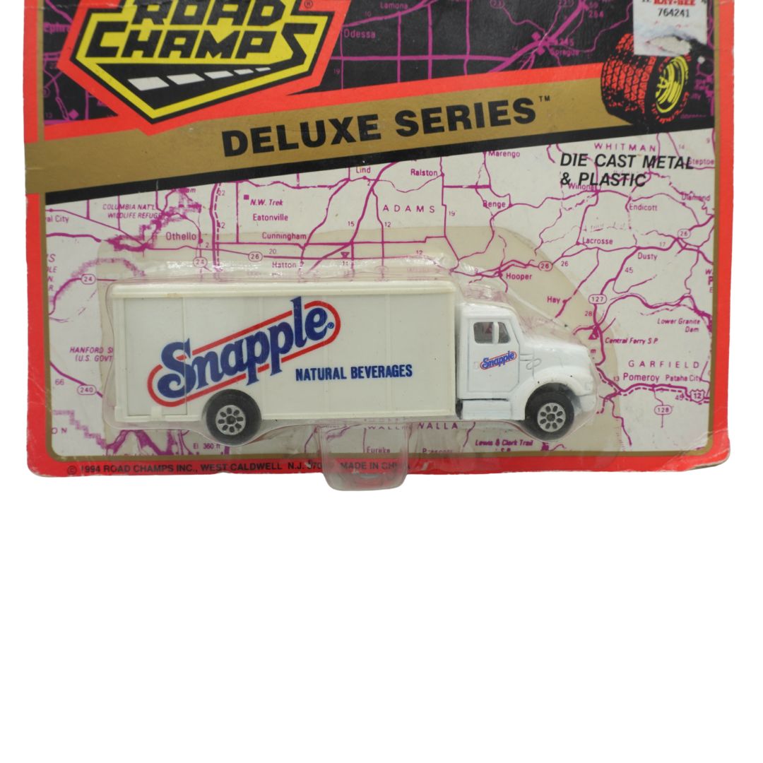 Deluxe Series diecast truck model in packaging with Smapple branding