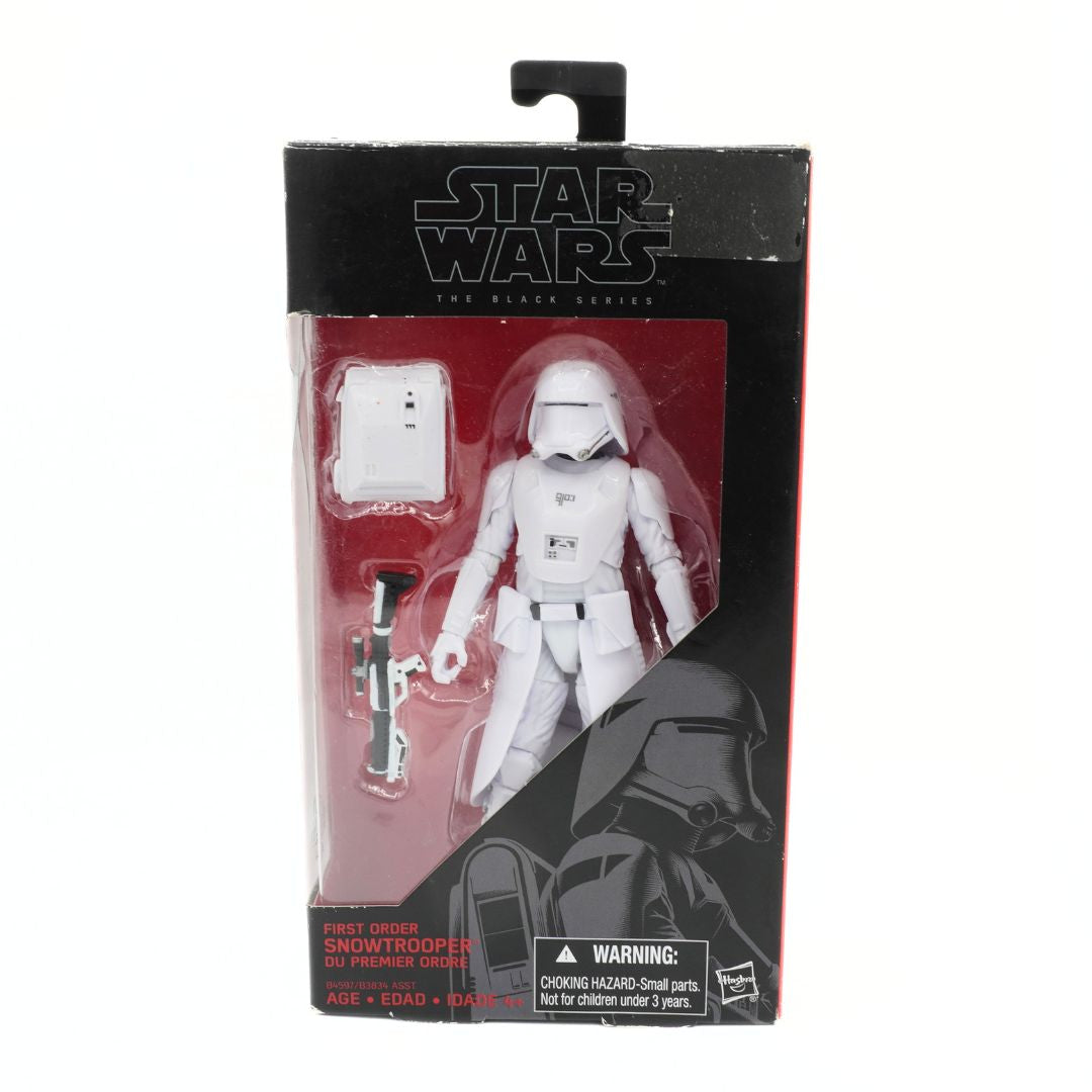 Star Wars First Order Snowtrooper action figure in packaging