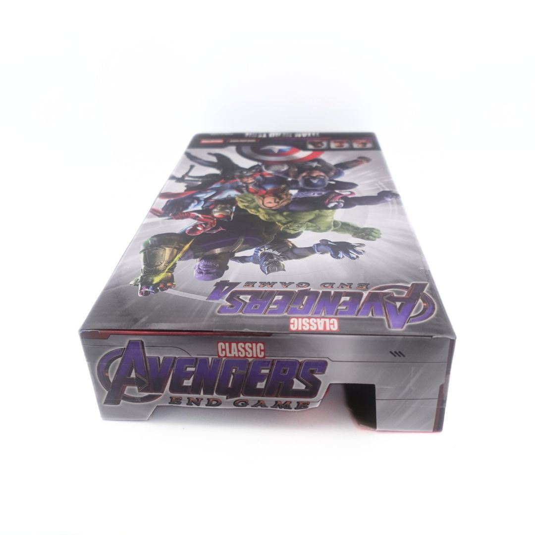 Top down image of a Spiderman boxed figure