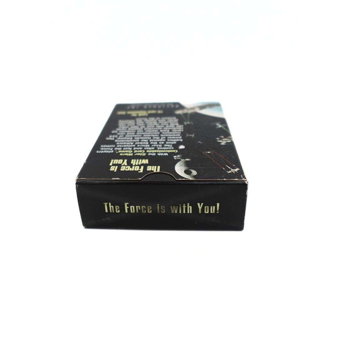 Top down photo of the top of the 1995 Star Wars Premiere Starter Deck