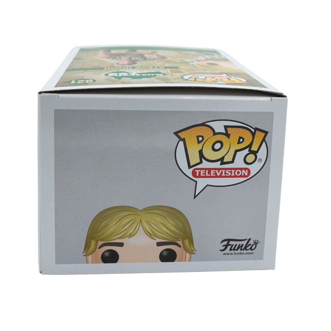 Funko Pop! Television collectible figure box featuring a stylized blonde-haired character head and the Pop! Television logo on a white background.