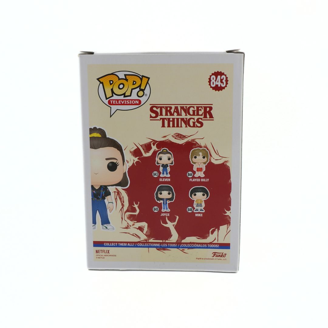 Funko Pop! Stranger Things figure packaging on a white background