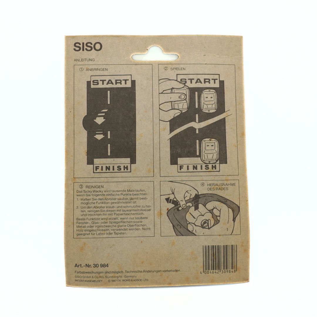 SISO packaging with illustrations and text on a beige background