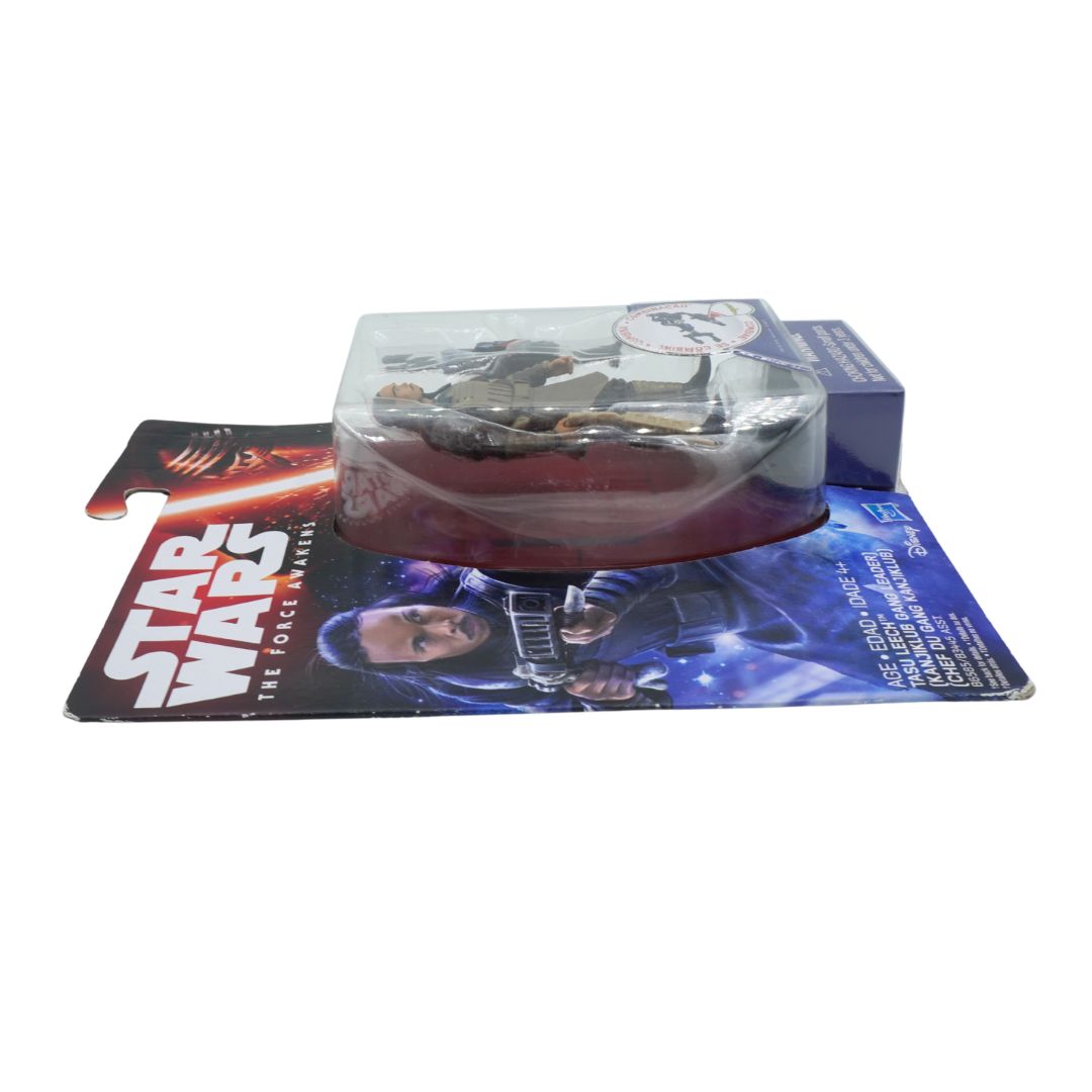 Star Wars toy figure in packaging on a white background