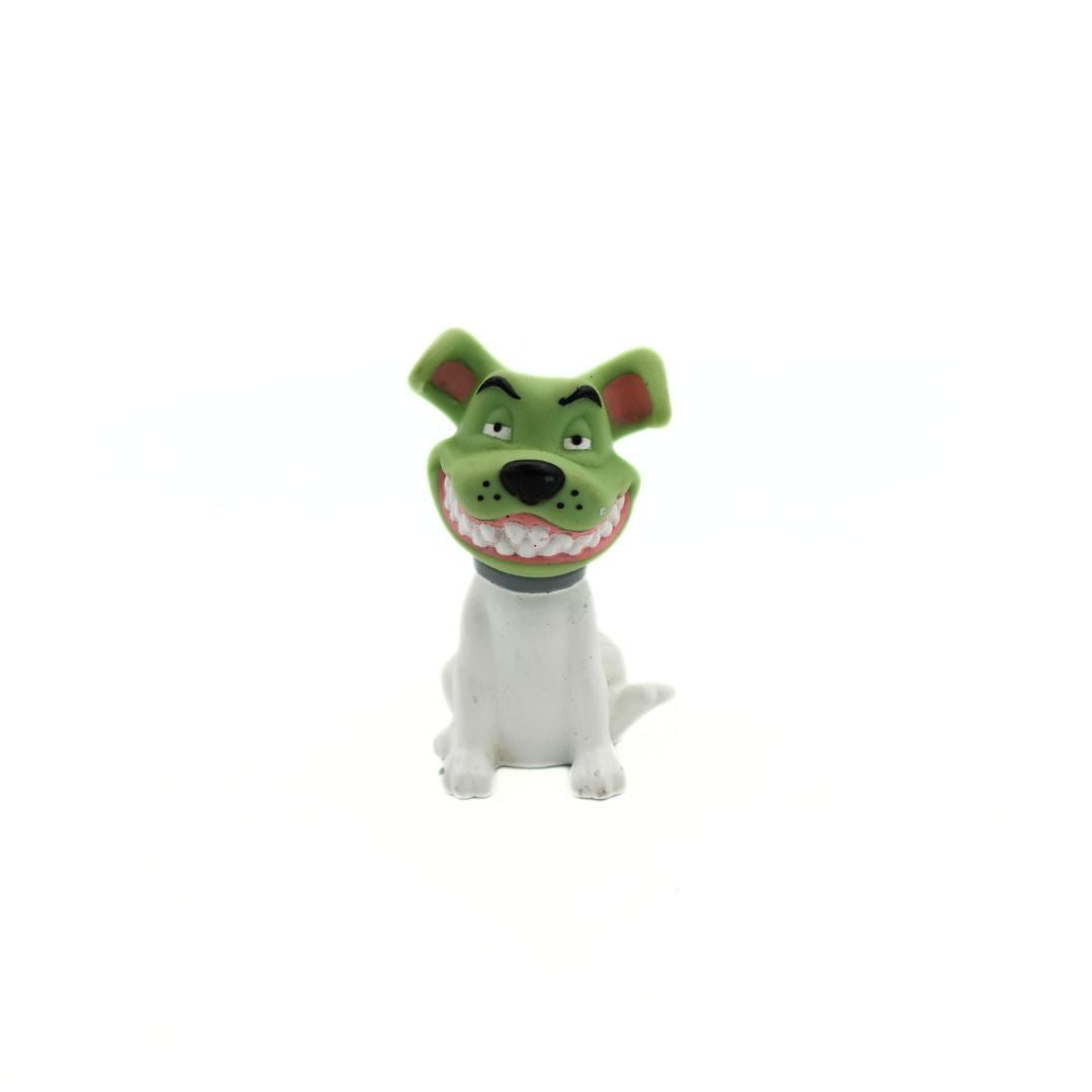 1997 mini figurine of Milo the dog from the 90s animated The Mask TV series