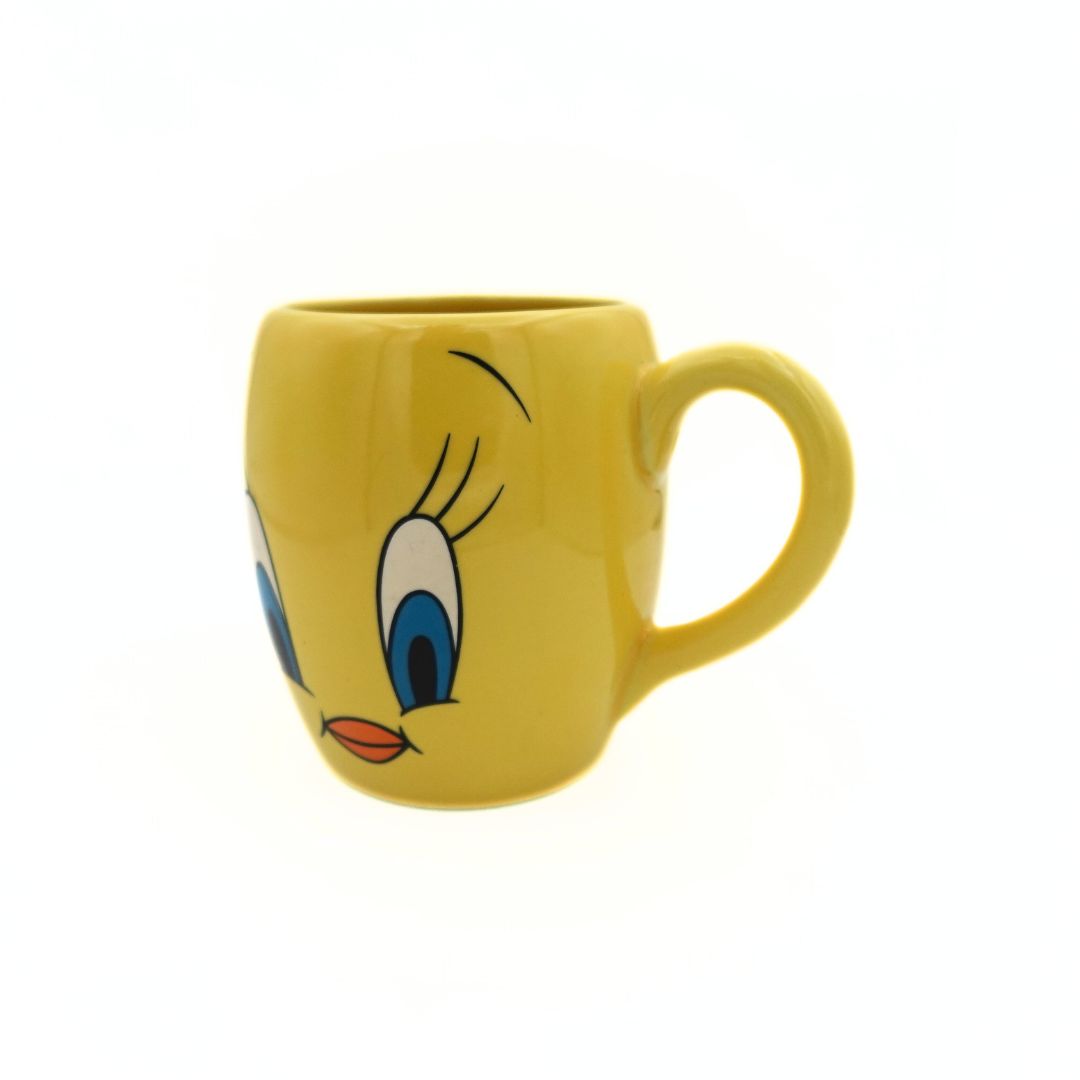 Yellow Tweety Bird mug released through Warner Brothers Movie World