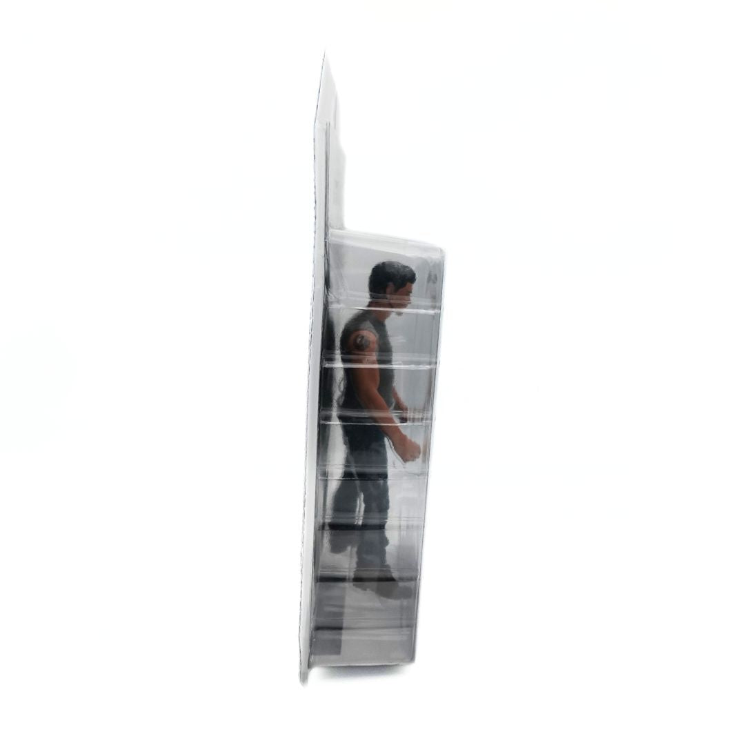 Side on photo of the Jacob Twilight Eclipse NECA figurine in its packaging