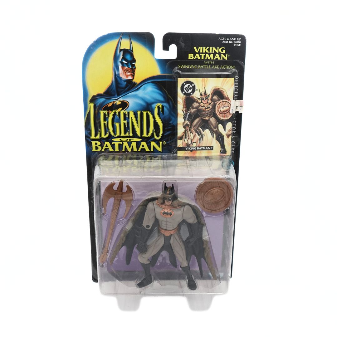 Photo of the 1995 figurine Viking Batman released as part of the Legends of Batman collection