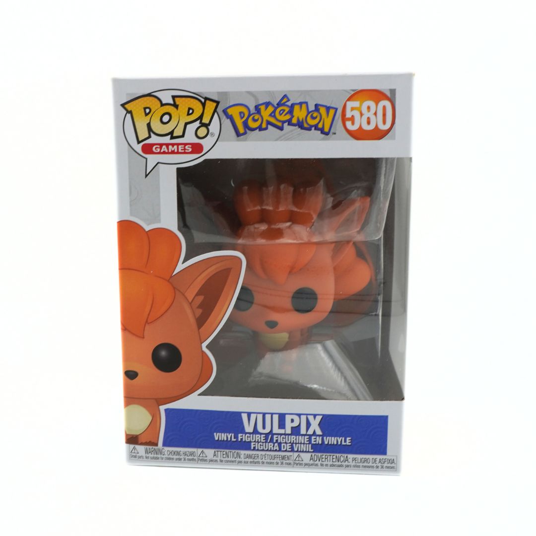 Pokémon Vulpix Funko Pop! vinyl figure in packaging on a white background