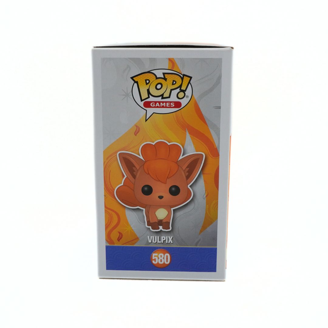 Funko Pop! Games Vulpix figure packaging on a white background