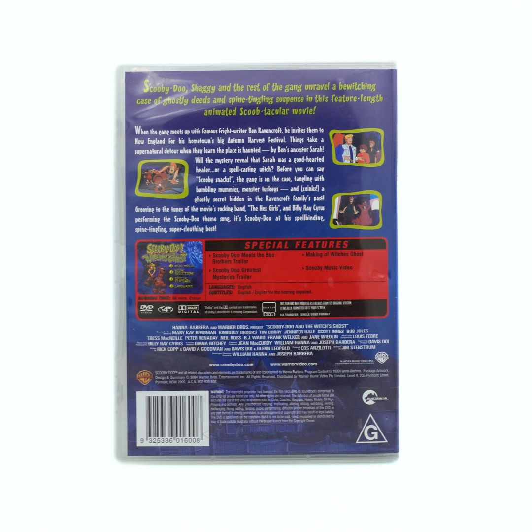 Back cover of a DVD with text and graphics on a white background