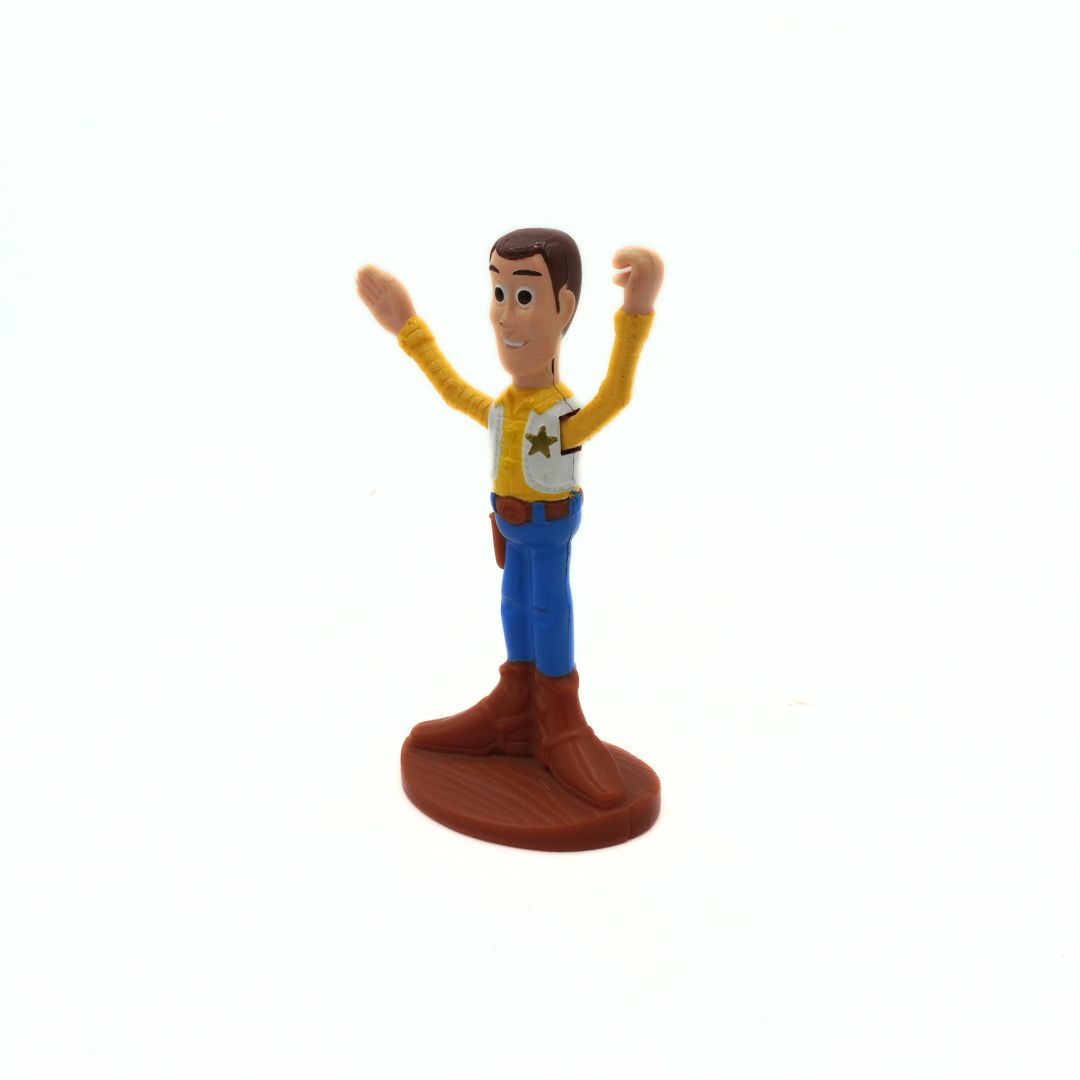 Toy figure of a character from a popular animated movie on a white background