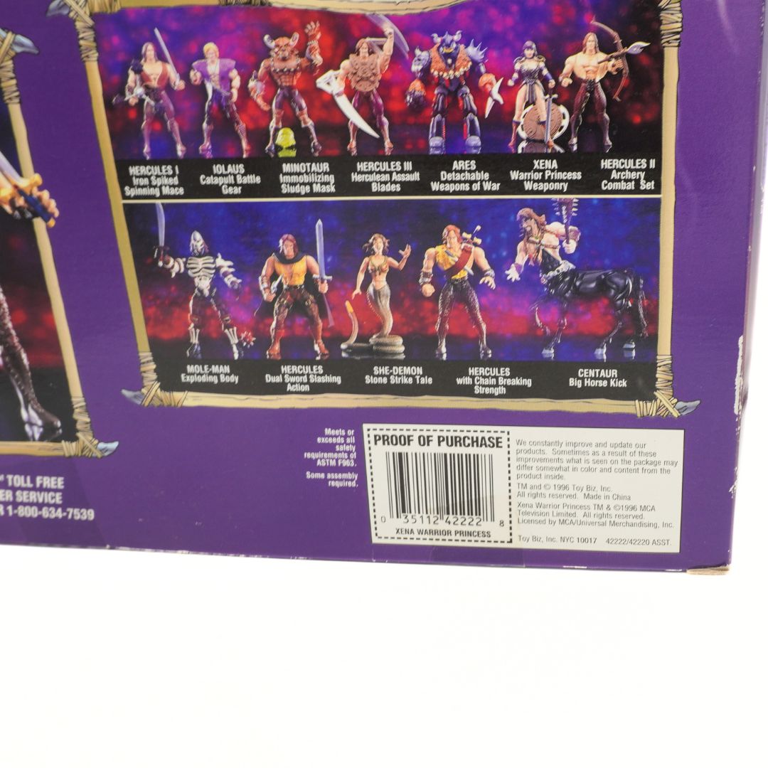 1996 Xena barcode and copyright information